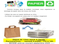 collecte de papier
