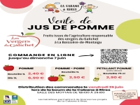 Vente de jus de pomme - La Cabane à Rires