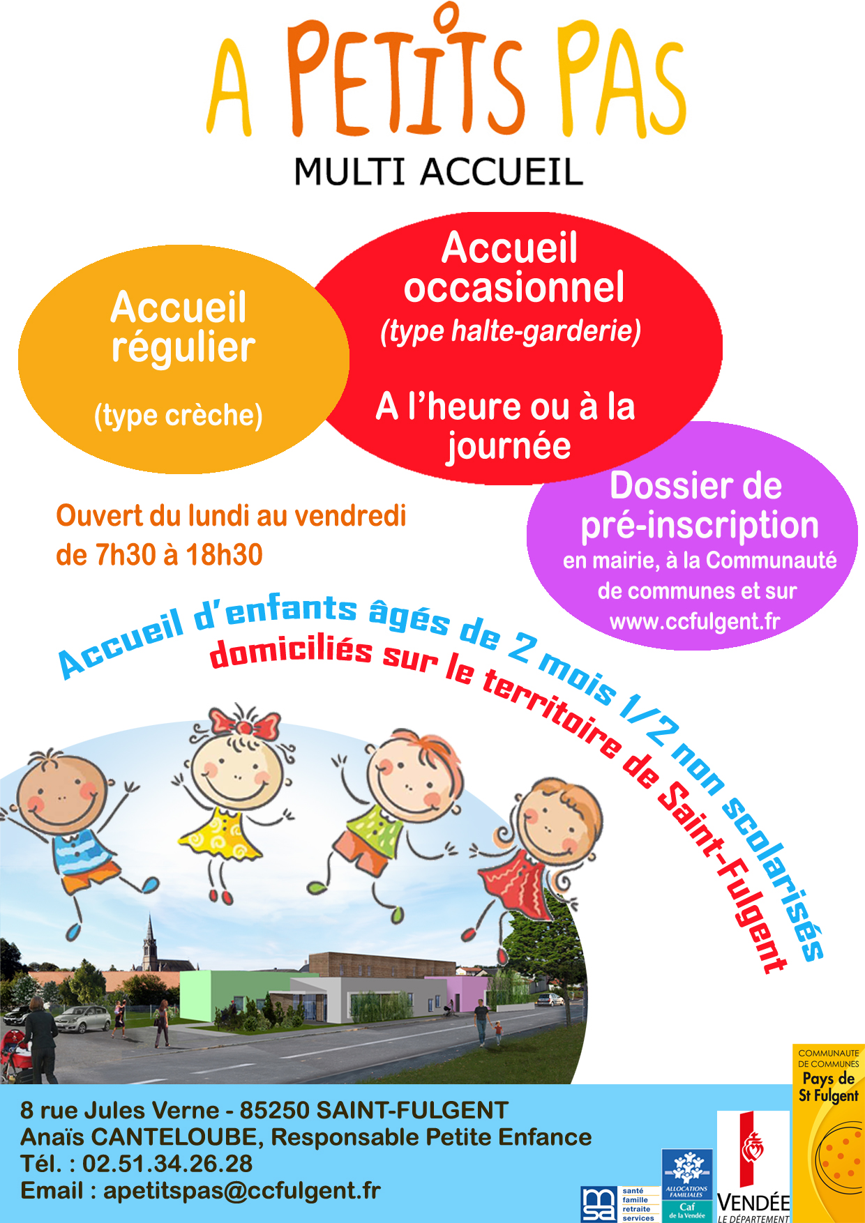 Affiche centre multi accueil