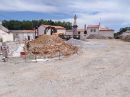 Suivi chantier Vieux Bourg Place Notre Dame